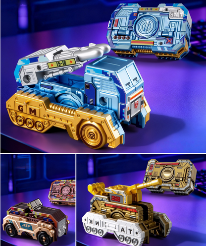 ⚔️Transformable Fingertip Spinner: Battle Tank Edition