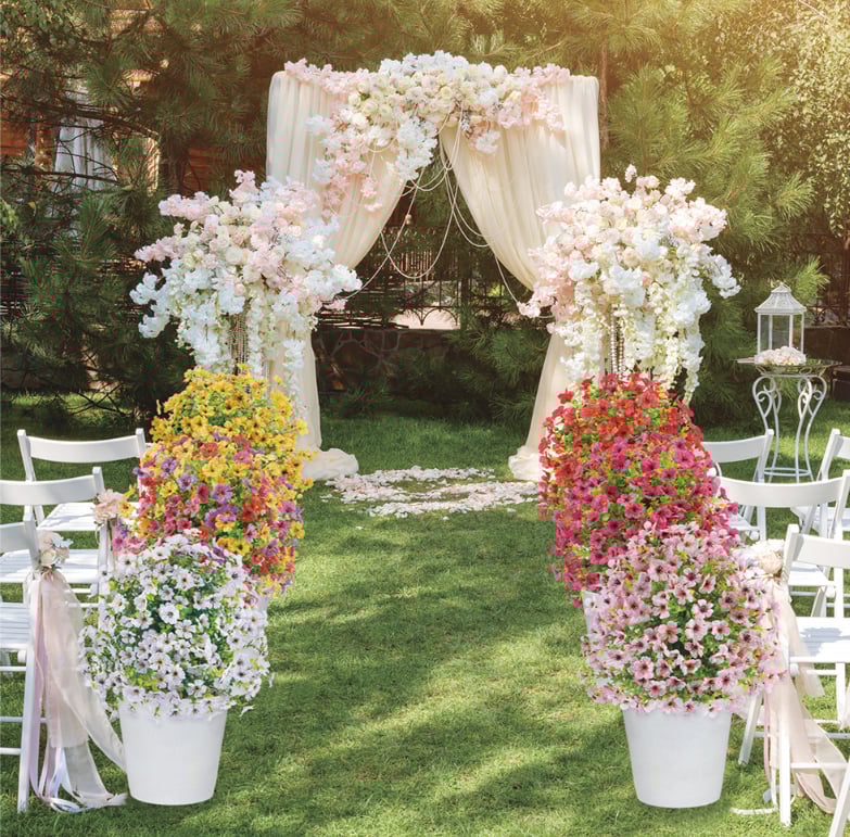 Last Day Promotion! 🔥Outdoor/Indoor UV Resistant & Waterproof Artificial Flower Decor ✅