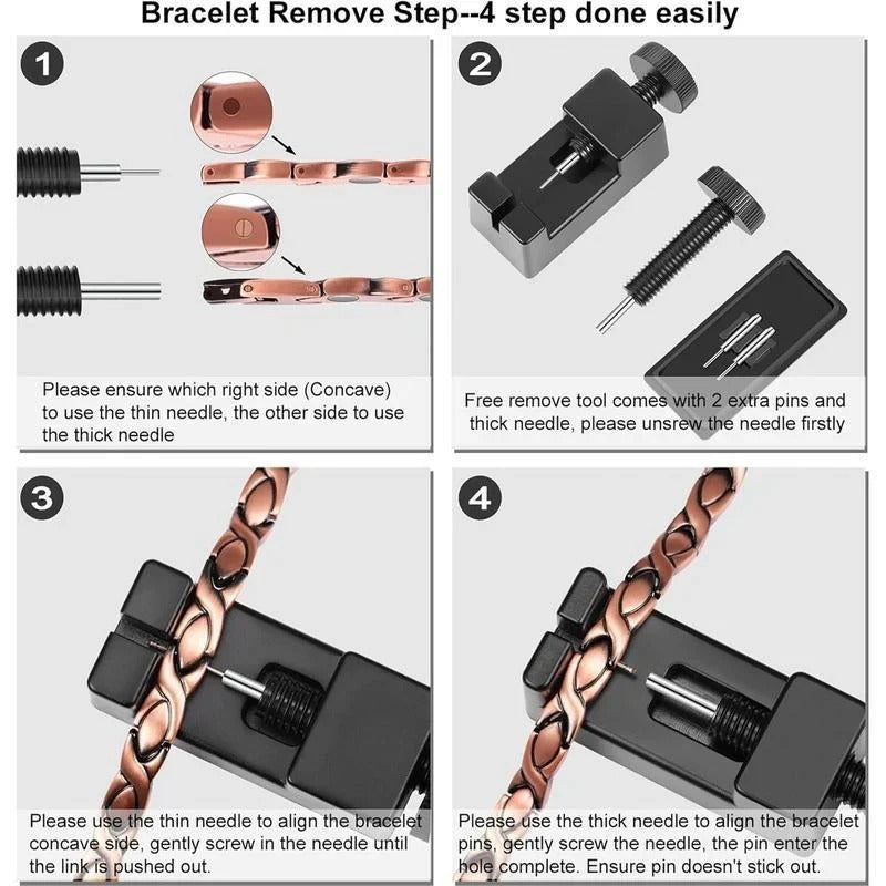 Copper Magnetic Bracelet – Relieve Fatigue, Improve Circulation & Support Better Sleep