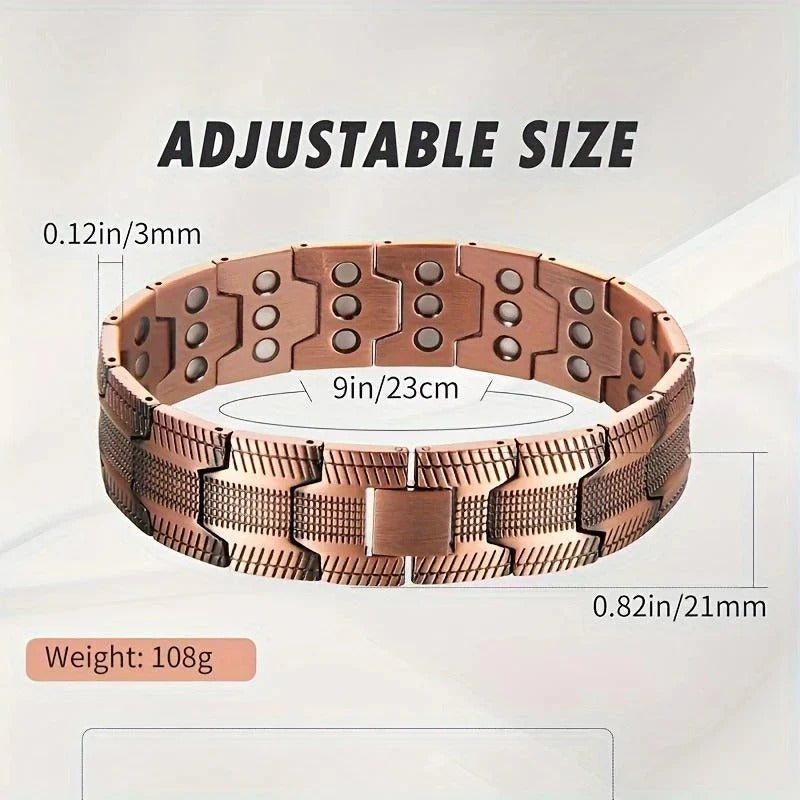 Copper Magnetic Bracelet – Relieve Fatigue, Improve Circulation & Support Better Sleep