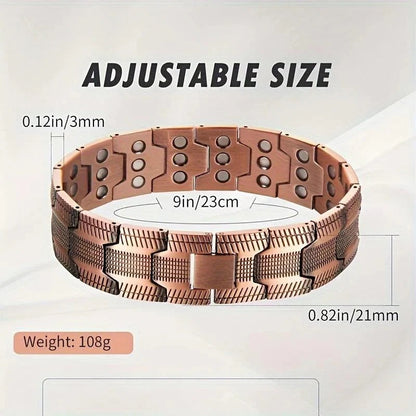 Copper Magnetic Bracelet – Relieve Fatigue, Improve Circulation & Support Better Sleep
