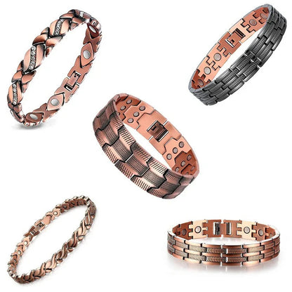Copper Magnetic Bracelet – Relieve Fatigue, Improve Circulation & Support Better Sleep