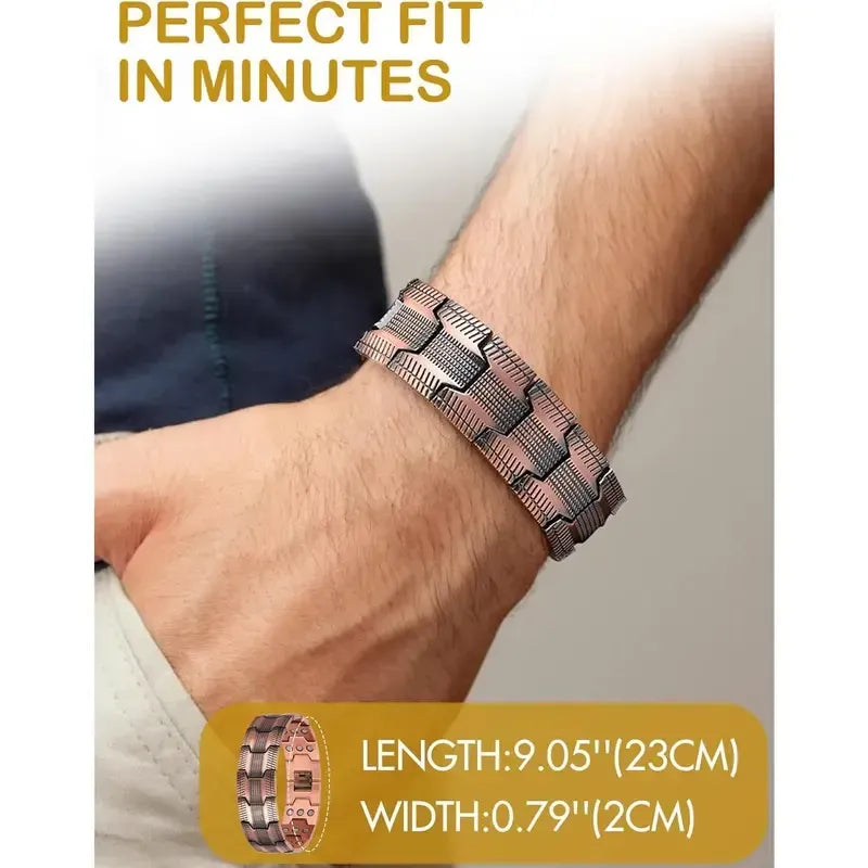Copper Magnetic Bracelet – Relieve Fatigue, Improve Circulation & Support Better Sleep