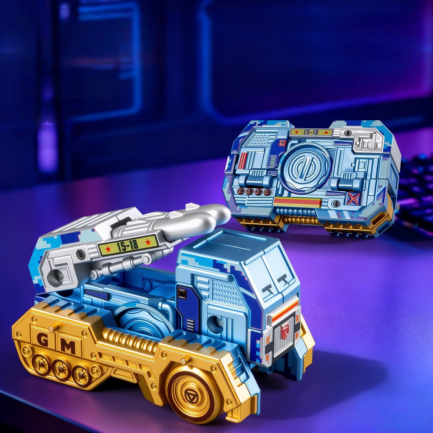 ⚔️Transformable Fingertip Spinner: Battle Tank Edition
